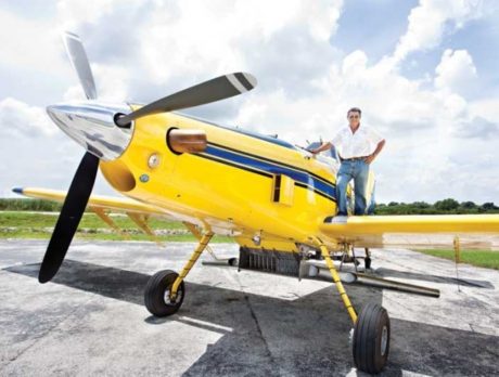 Yellow Baron: Taking to the air in war on bugs