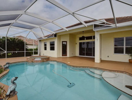 Luxurious privacy in newer section of Vero Beach