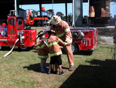 Fair offers kids crash course in firefighter training