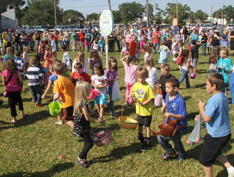 Children seek eggs with tickets, cash at Sebastian’s annual Easter event