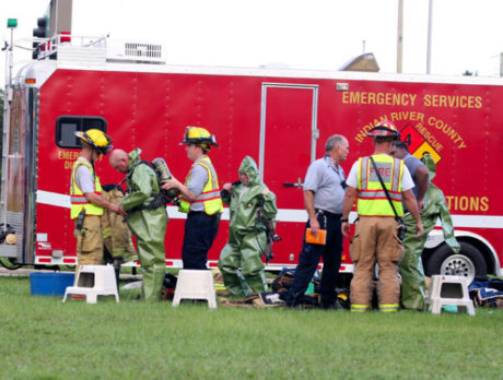 Update: 26th St. reopens after acid spill in Vero Beach