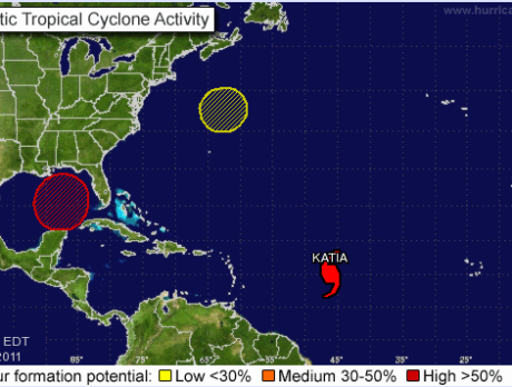 Hurricane Katia, other disturbance