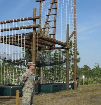 Challenge course now ready in Fellsmere for public training
