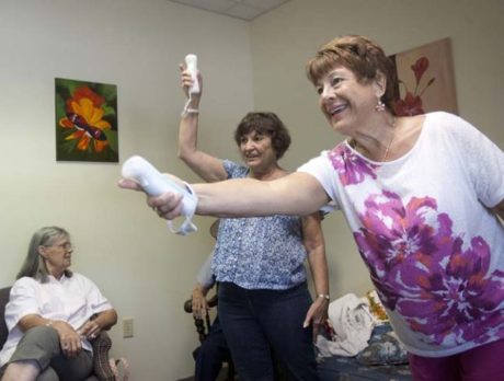 Wii bowling scores a strike at Senior Activity Center
