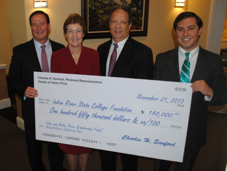 IRSC Foundation receives $150,000 gift for undergrad endowments