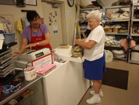 Shopping at Friendship Crossroads Thrift Shop