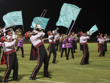 Vero Beach performs during marching band festival