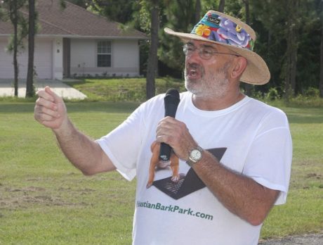 Dog lovers celebrate Sebastian Bark Park’s 2nd birthday
