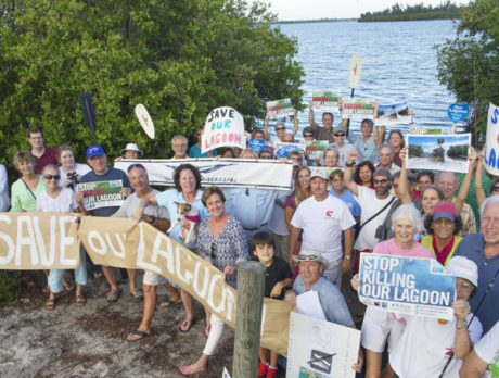 Environmentalists rally at Oslo Boat Ramp to protest county project