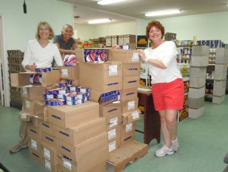 Grand Harbor receives thanks from Food Pantry