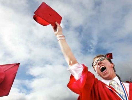 Indians brave cloudy skies to graduate on soggy Citrus Bowl field