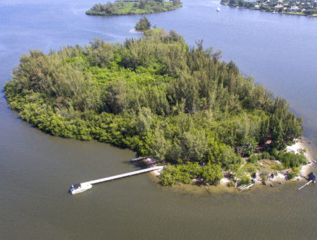 Yacht club adopts Boat Island for cleanup
