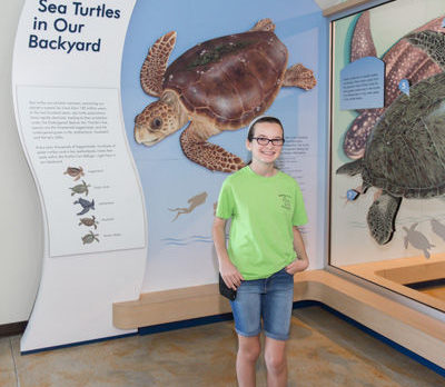 Sea here! Cori shares passion for protecting turtles