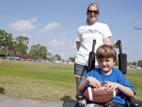 Extraordinary Sharks team cheers exceptional kids