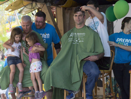 Brave get shaved, raise funds for pediatric cancer research