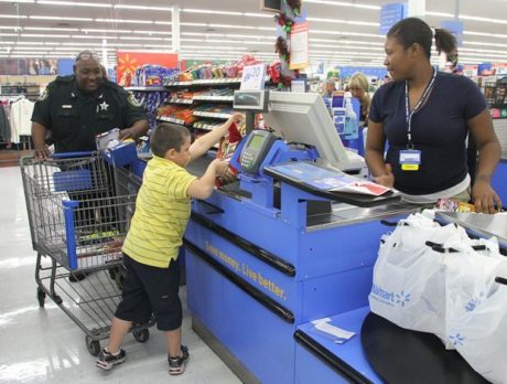 Children shop till they drop with Sheriff’s deputies at Walmart