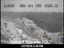 I-95 traffic northbound flowing again after multiple crashes