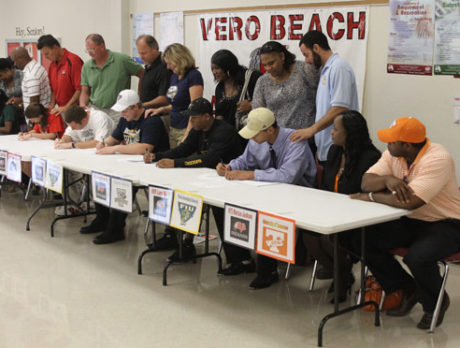 Vero Beach High, other athletes sign college intent