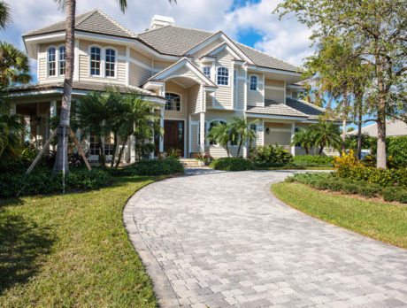Old Florida-style home offers spacious floor plan, water views