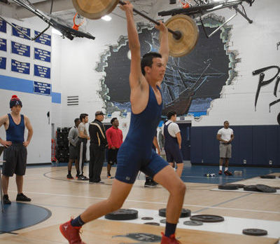 A strong second for St. Ed’s boys weightlifters