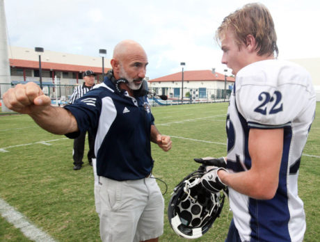 Football’s a year-round vocation for Coach Motta