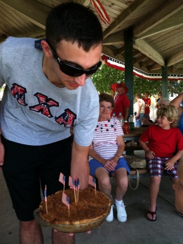 Sebastian celebrates Fourth of July