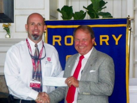 Rotary Club of Vero Beach donates to Salvation Army