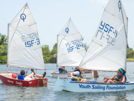 Youth Sailing Foundation treats kids to sailing camp