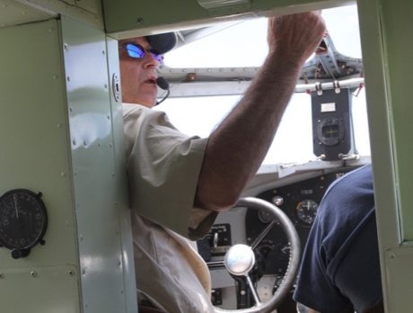 A piece of history flies into Vero Beach airport