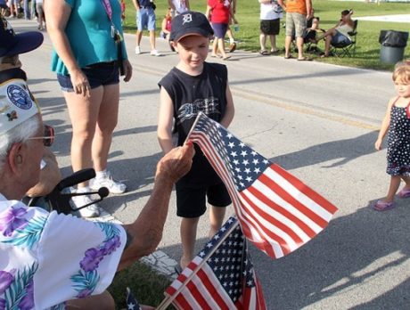 Sebastian celebrates Fourth of July
