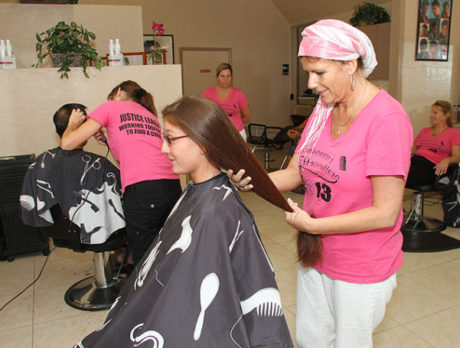 Francesca’s hosts Cut-a-thon to Cure Cancer