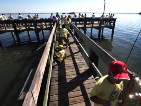 Young anglers take to the Indian River Lagoon in Blue Water Open