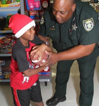 Shop with a cop in Sebastian