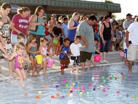 Water Easter Egg Hunt