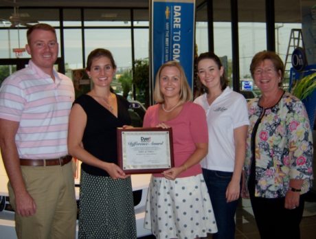 Dollars for Scholars receives Dyer Difference Award