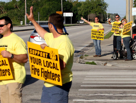 Firefighters gear up for county impasse hearing