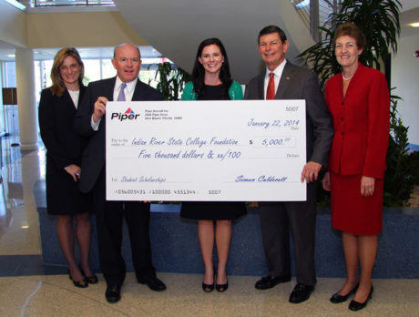 Piper Aircraft supports new IRSC scholarship fund