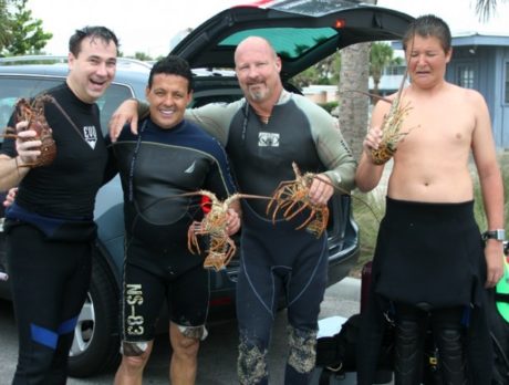 CAMERA: Covering this year’s lobster mini-season was a walk on the beach