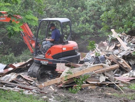 Crime-, mold-ravaged vacant home torn down in Fellsmere