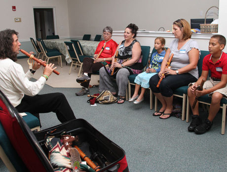 Professional shares love of Native American flute