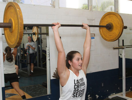 St. Edward’s girls weightlifting