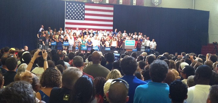 President Obama visits area
