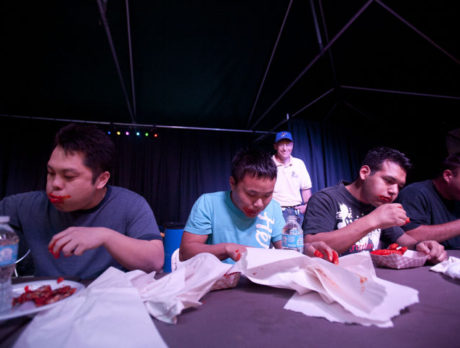 Wing Eating Contest