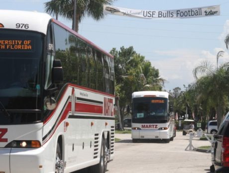 USF heads back to Tampa after another training camp