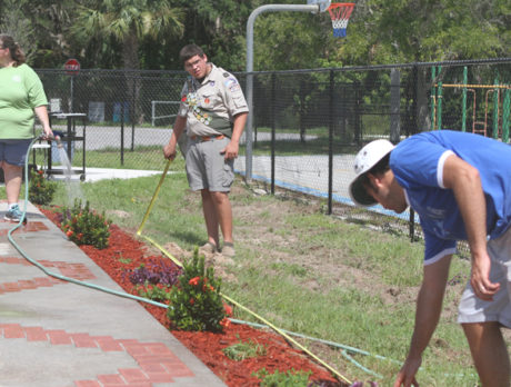 Boy Scout returns to elementary roots for Eagle Scout project