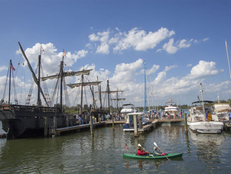 Historic replica ships Nina and Pinta land in Vero Beach