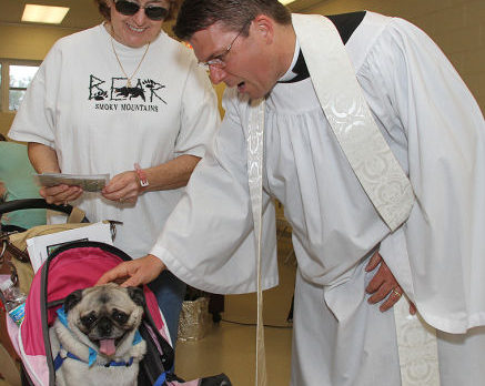 Animal Blessing at Humane Society