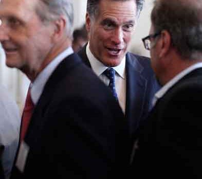 Mitt Romney in Vero for fundraiser