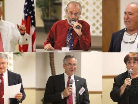 Commission candidates debate Vero Electric, beach restoration