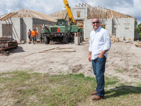 New home construction booms on island